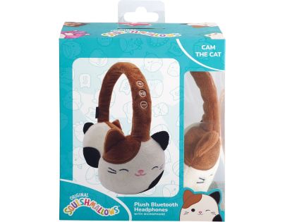 Squishmallows Plush Bluetooth Headphones - Cam