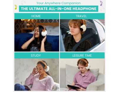 Squishmallows Plush Bluetooth Headphones - Cam