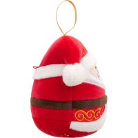 Squishmallows Vianočná ozdoba Santa s okuliarmi Nick 10 cm 5