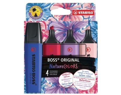 STABILO BOSS ORIGINAL NatureCOLORS Wildflower 4ks sada