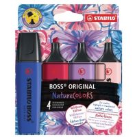 STABILO BOSS ORIGINAL NatureCOLORS Wildflower 4ks sada