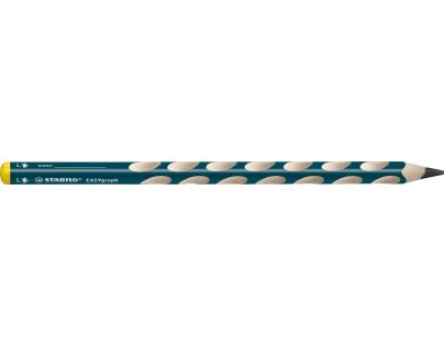 Ergonomická grafitová ceruzka pre ľavákov STABILO EASYgraph petrolejová 1 ks HB