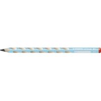 Ergonomická grafitová ceruzka pre pravákov STABILO EASYgraph modrá 2 ks HB 2