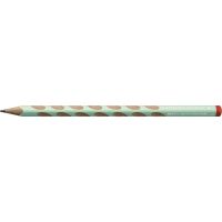 Ergonomická grafitová ceruzka pre pravákov STABILO EASYgraph pastelová zelená a ružová 2 ks HB 2