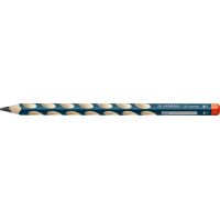 Ergonomická grafitová ceruzka pre pravákov STABILO EASYgraph petrolejová 2 ks HB 2