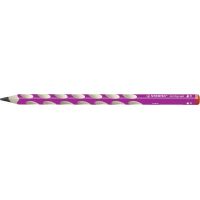 Ergonomická grafitová ceruzka pre pravákov STABILO EASYgraph ružová 2 ks HB 2