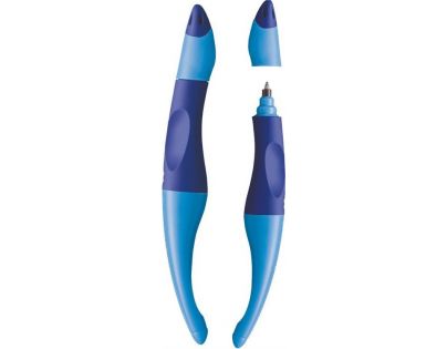 Ergonomický roller pre pravákov STABILO EASYoriginal modrá vr. bombičky s modrým zmizíkovateľným atramentom