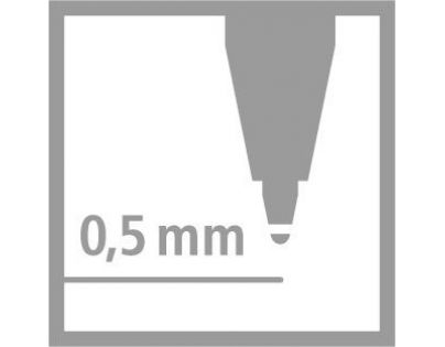 Ergonomický roller pre pravákov STABILO EASYoriginal modrá vr. bombičky s modrým zmizíkovateľným atramentom