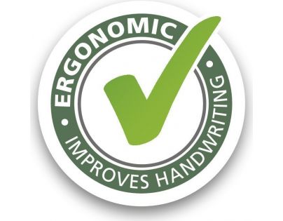 Ergonomický roller pre pravákov STABILO EASYoriginal ružová vr. bombičky s modrým zmizíkovateľným atramentom