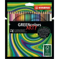 Ekologická farbička STABILO GREENcolors ARTY 24 ks sada