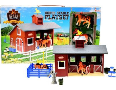 Stáj pro koně s doplňky