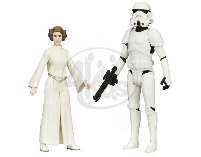 Hasbro Star Wars akční figurky 2ks - Princess Leia a Luke Skywalker