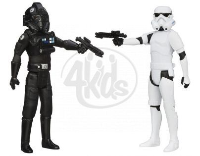 Hasbro Star Wars akční figurky 2ks - Tie pilot a Stormtrooper