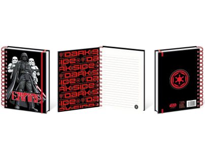 Star Wars krúžkový blok A5 - Dark side DPL10