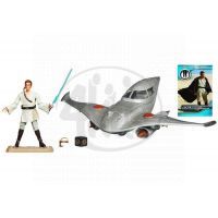 Star Wars vozidlo s figurkou - Naboo Royal Fighter 2