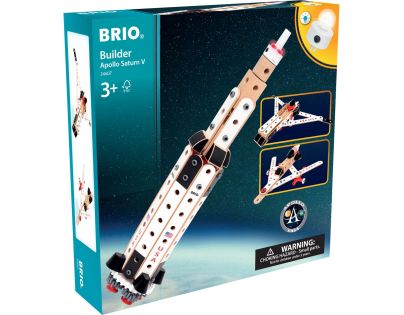 Stavebnica BRIO BUILDER NASA Apollo Saturn V
