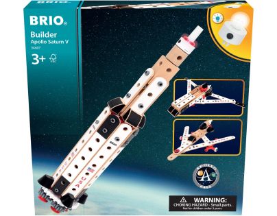 Stavebnica BRIO BUILDER NASA Apollo Saturn V