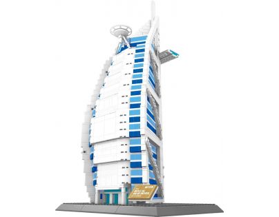 Stavebnice Burj Al Arab 1307 dílků