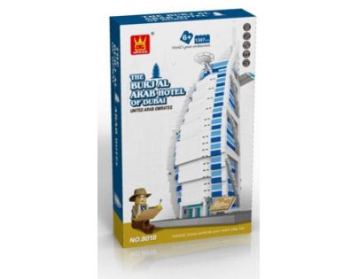 Stavebnice Burj Al Arab 1307 dílků