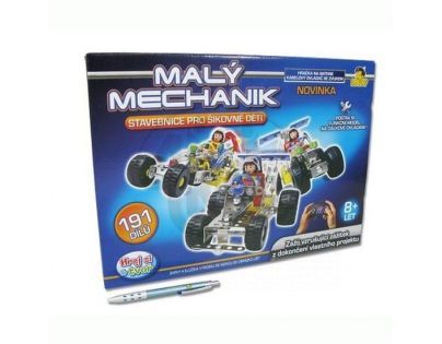 Stavebnica Malý mechanik auto na ovládanie