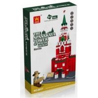Stavebnice Spasskaya věž Kreml 1048 dílků (WANGE 8017) 2
