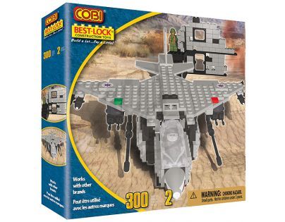 Stavebnice stíhač 300ks Cobi