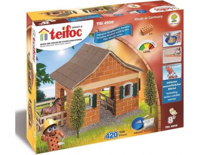 Stavebnica Teifoc Veľká Stajňa 420 dielikov
