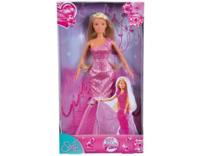 Steffi Love Girls Panenka I Love Pink - Světle růžová s jedním ramínkem