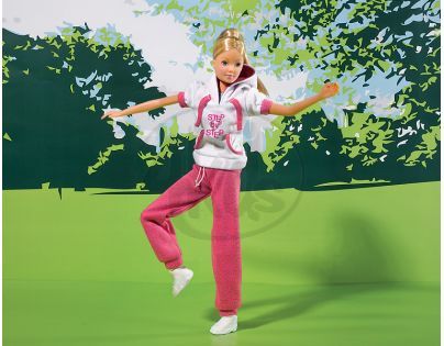 Simba S 5733076 - Panenka Steffi Sporty mummy s Evičkou