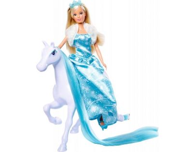 Steffi Love Bábika Steffi s koňom Snow Dream