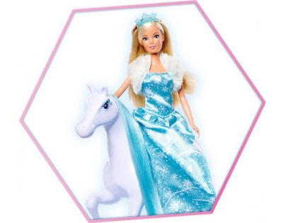 Steffi Love Bábika Steffi s koňom Snow Dream