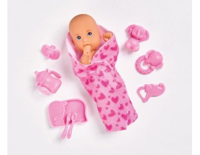 Steffi New Born Baby Bábätko ružové