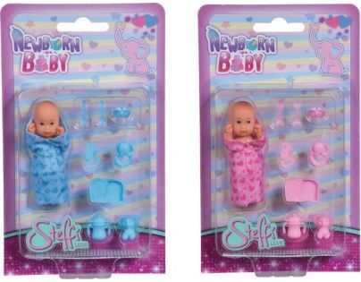 Steffi New Born Baby Bábätko modré