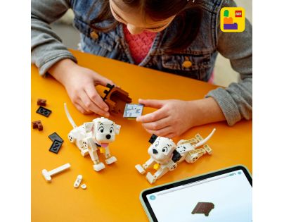LEGO® Disney 43271 Šteniatka Šťastko a Penny z filmu 101 dalmatíncov