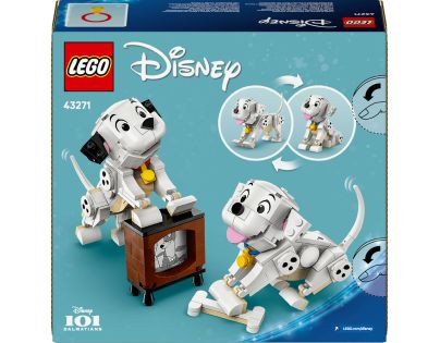 LEGO® Disney 43271 Šteniatka Šťastko a Penny z filmu 101 dalmatíncov