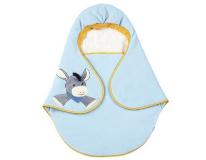 Sterntaler Deka na zabalení zateplená - oslík Emmi