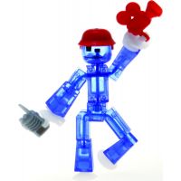 Stikbot action pack figúrka s doplnkami modrý s helmou 2