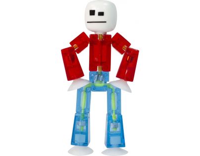 Stikbot Animák 1 figúrka červenomodrý