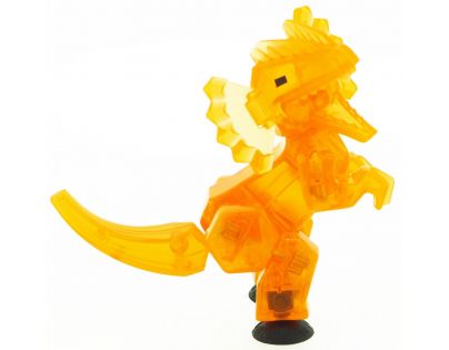 StikBot dino Dilophosaurus oranžový