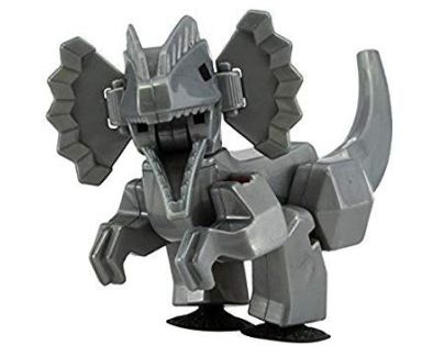 StikBot dino Dilophosaurus sivý