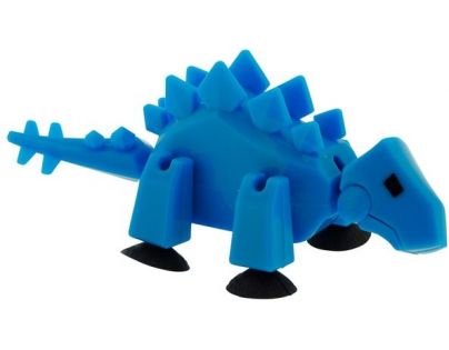 StikBot dino Stegosaurus modrý