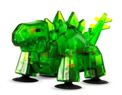 StikBot dino Stegosaurus tmavo zelený
