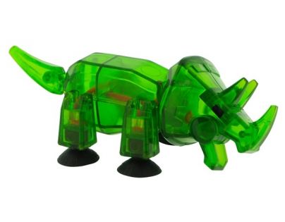 StikBot dino Triceratops tmavo zelený