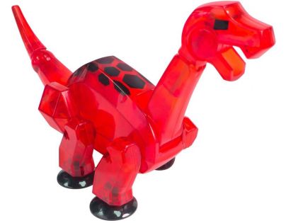 StikBot Mega dino Brontosaurus červený