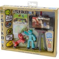 Stikbot Sada zvířátko + figurka tyrkysovo-červená 2