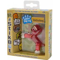 Stikbot Zvieratko Stikbuldog červený 2