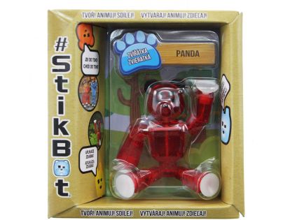 Stikbot Zvieratko Stikpanda červená