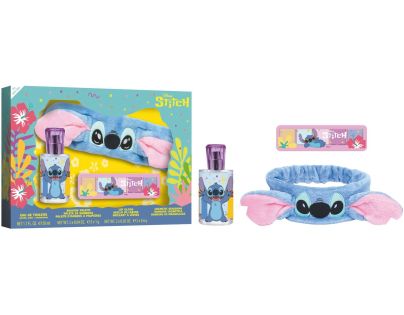 Stitch darčekový set EDT 50 ml + čelenka + očné tiene