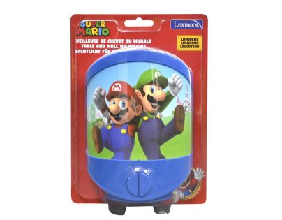 Lexibook Stolová a nástenná lampička Super Mario