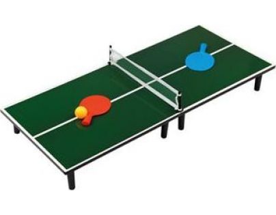Bino Stolný tenis zelený - Poškodený obal